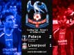 Palace 2-1 Liverpool