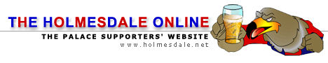 Holmesdale Online - Crystal Palace Supporters' Website