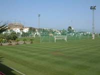 One of the pitches at the Marpafut training complex