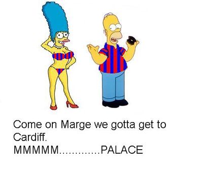 Marge and Homer Simpson