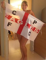 CPFC England flag